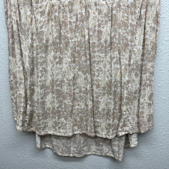 Caffe Marrakesh Top Womens XL Boho Cottagecore Flowy Crochet Fairy Minimalist - Picture 5 of 14